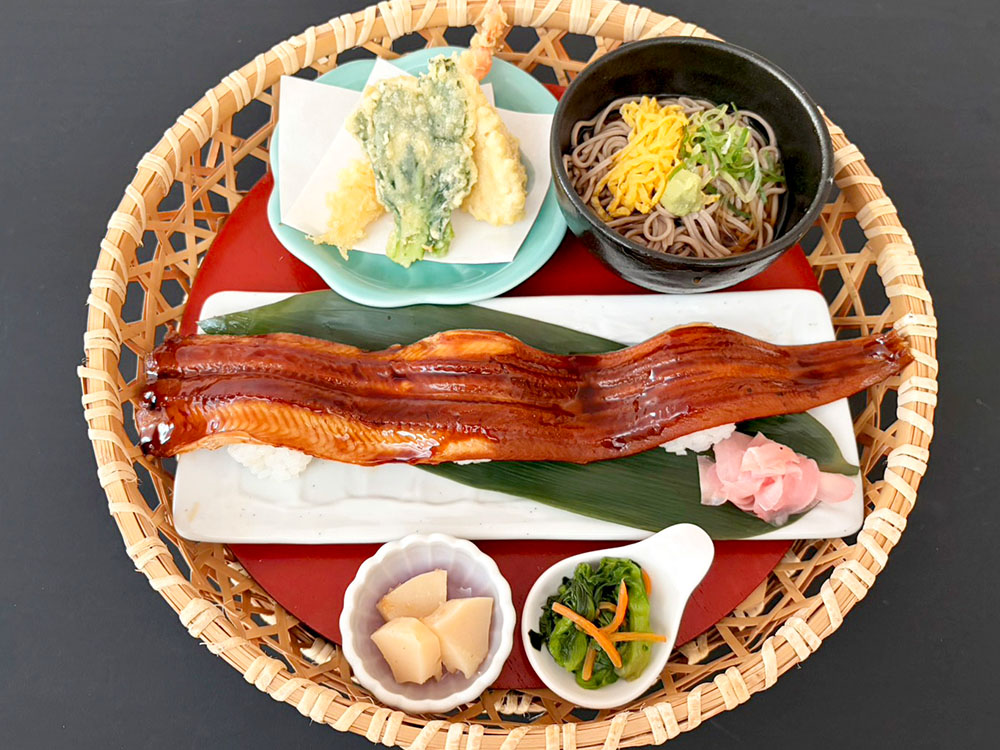 一本穴子と季節の天ぷら