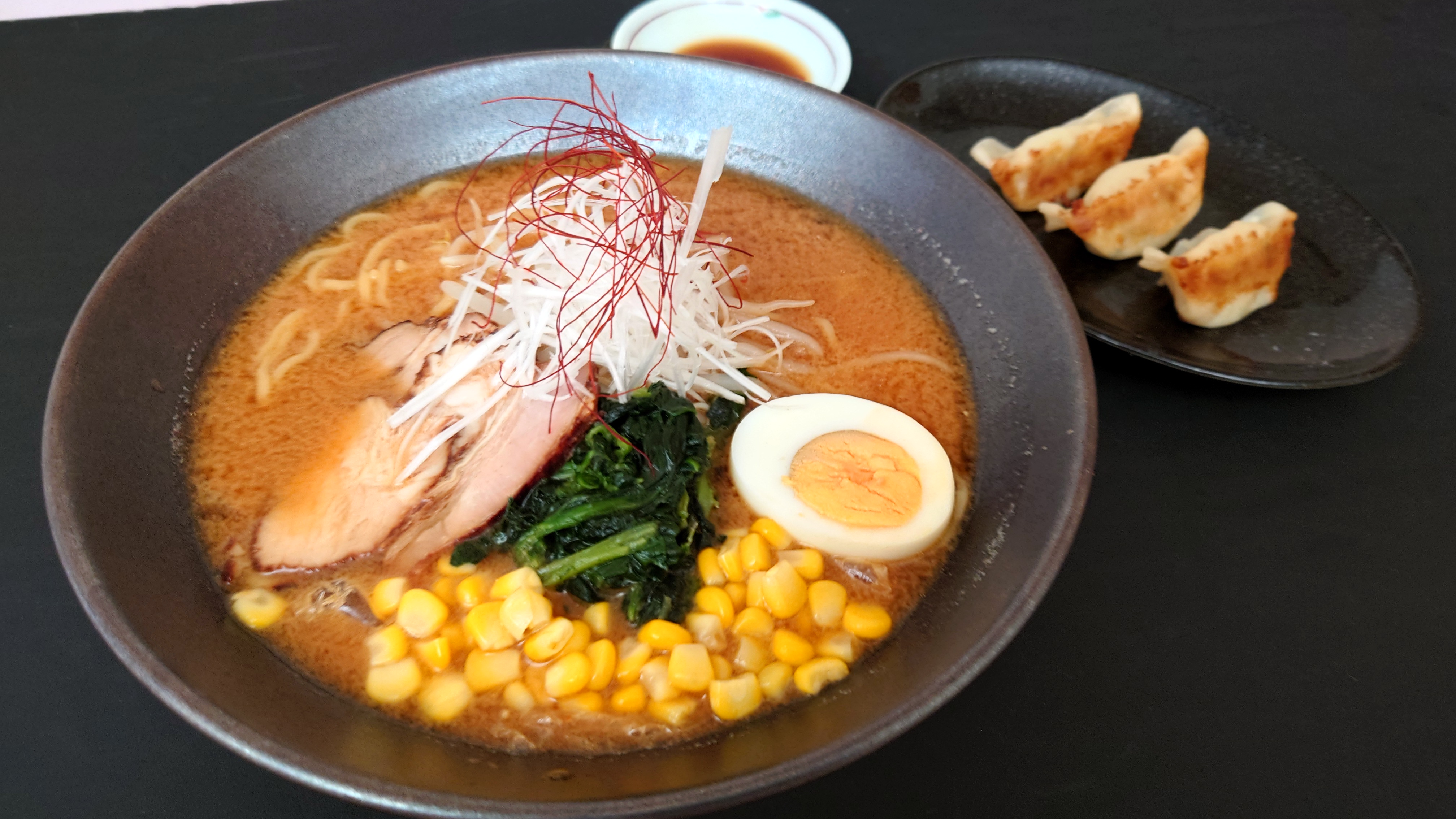 味噌ラーメン餃子セット